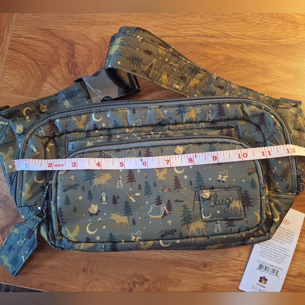 Lug - Hitch Belt Bag in Camp Green - Picture 7 of 9